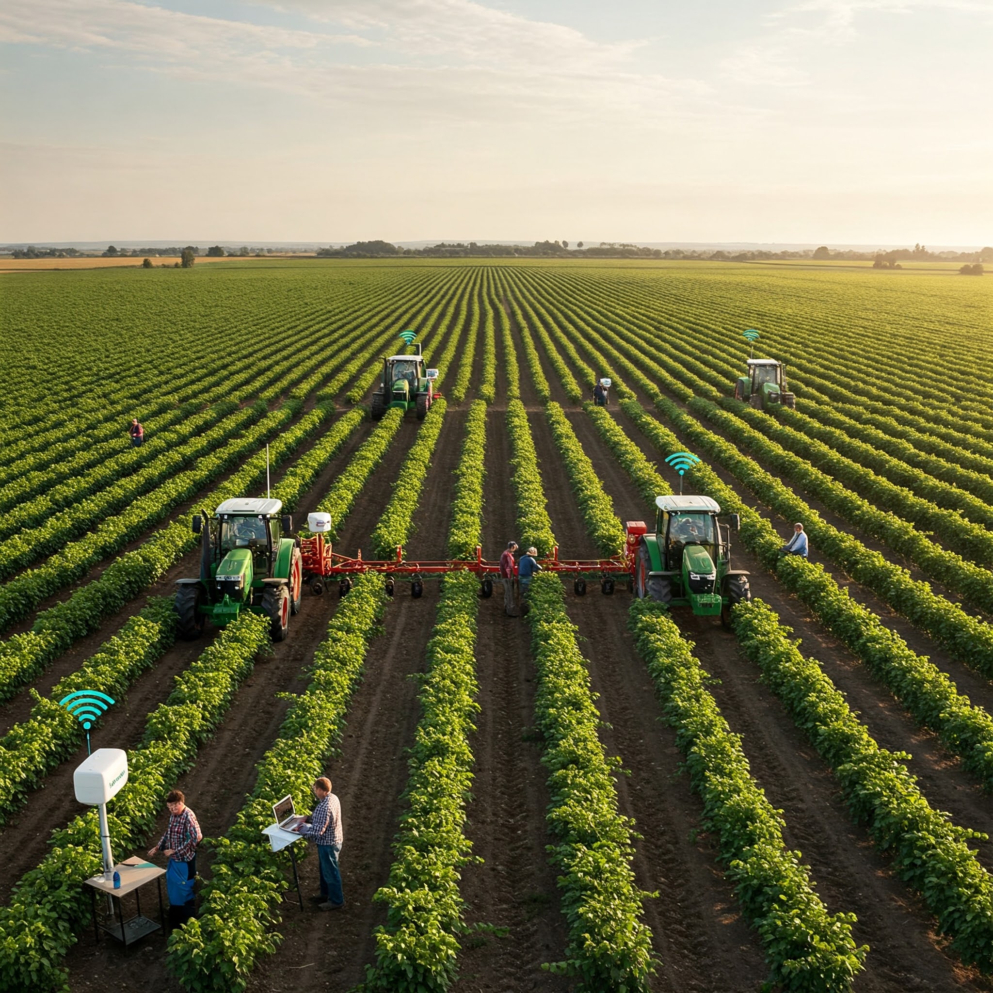 Conectando el Campo